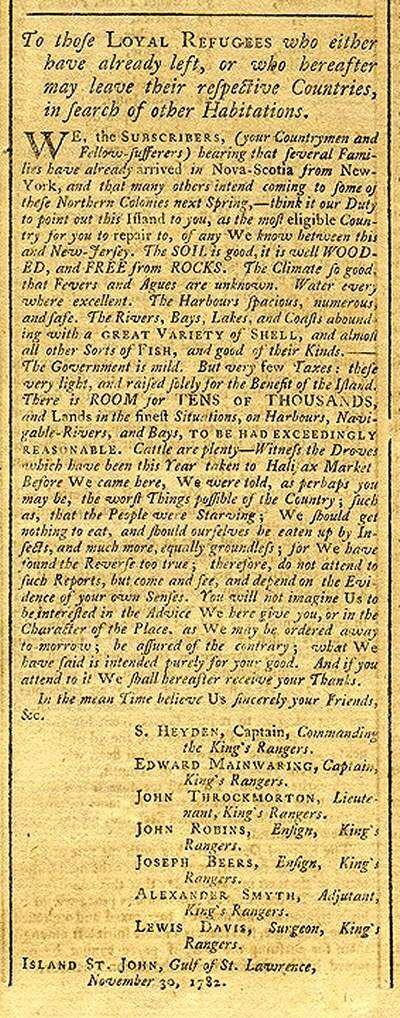 Address to the American Loyalists